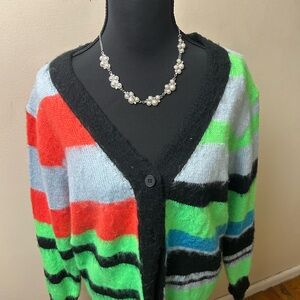 Colorful Striped Women's Sweater